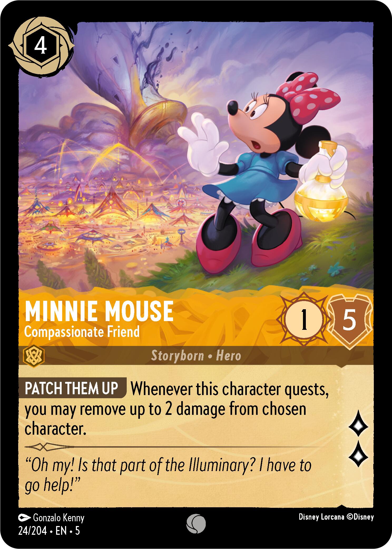 Minnie Mouse - Compassionate Friend (24/204) [Shimmering Skies] | Black Swamp Games