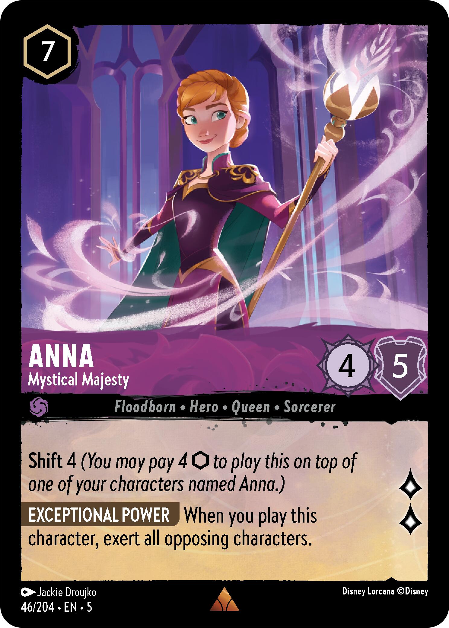 Anna - Mystical Majesty (46/204) [Shimmering Skies] | Black Swamp Games