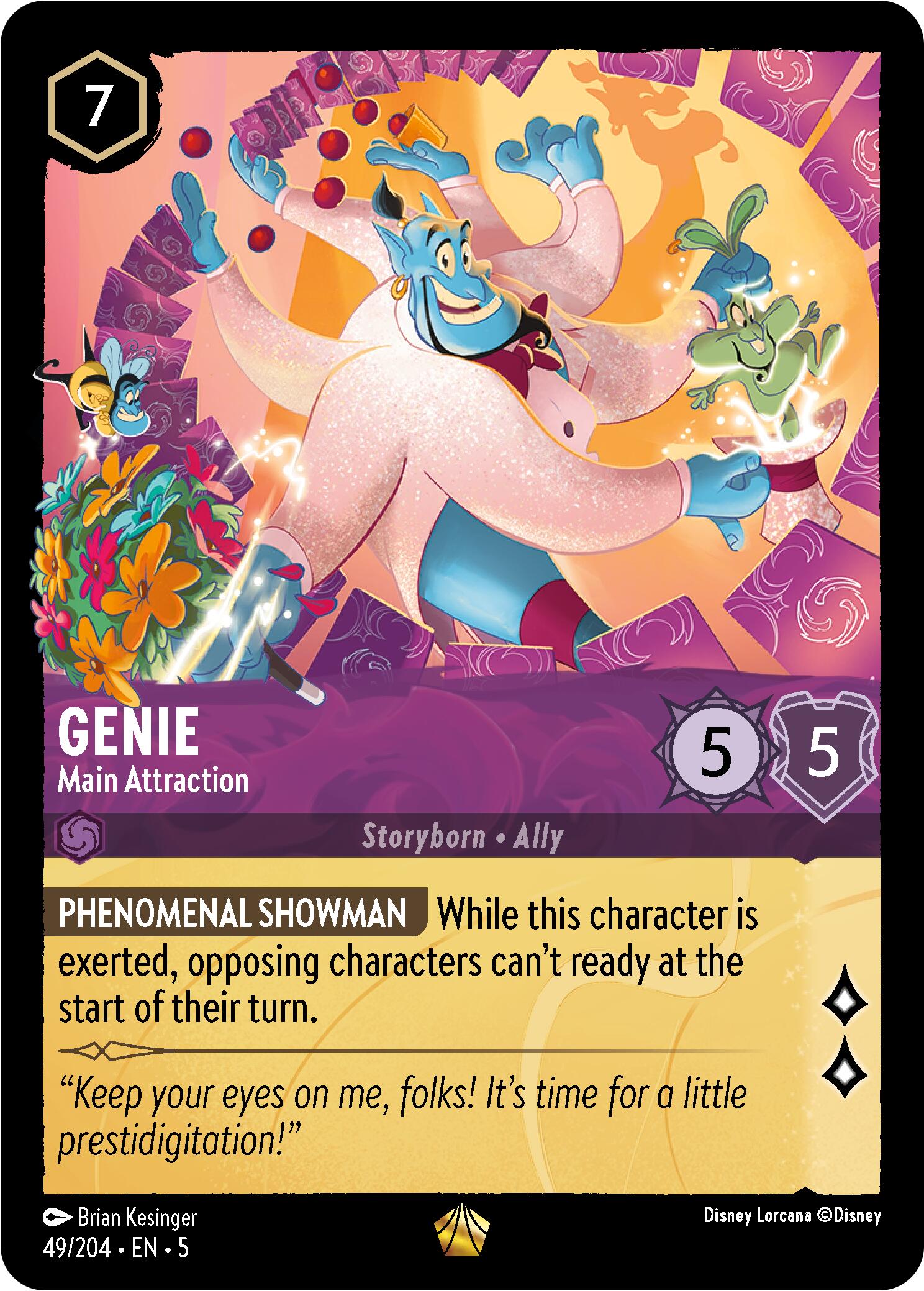 Genie - Main Attraction (49/204) [Shimmering Skies] | Black Swamp Games