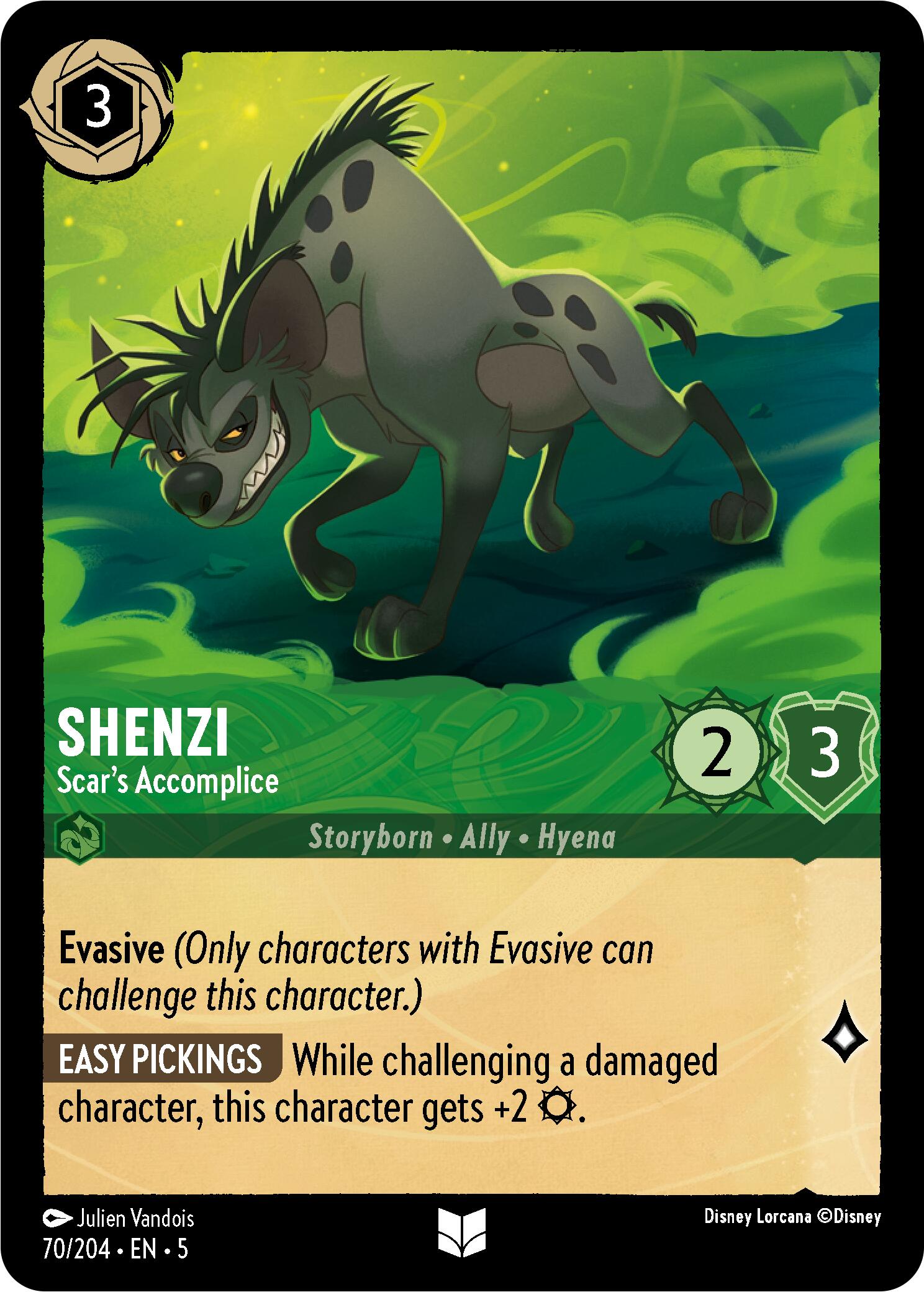 Shenzi - Scar's Accomplice (70/204) [Shimmering Skies] | Black Swamp Games