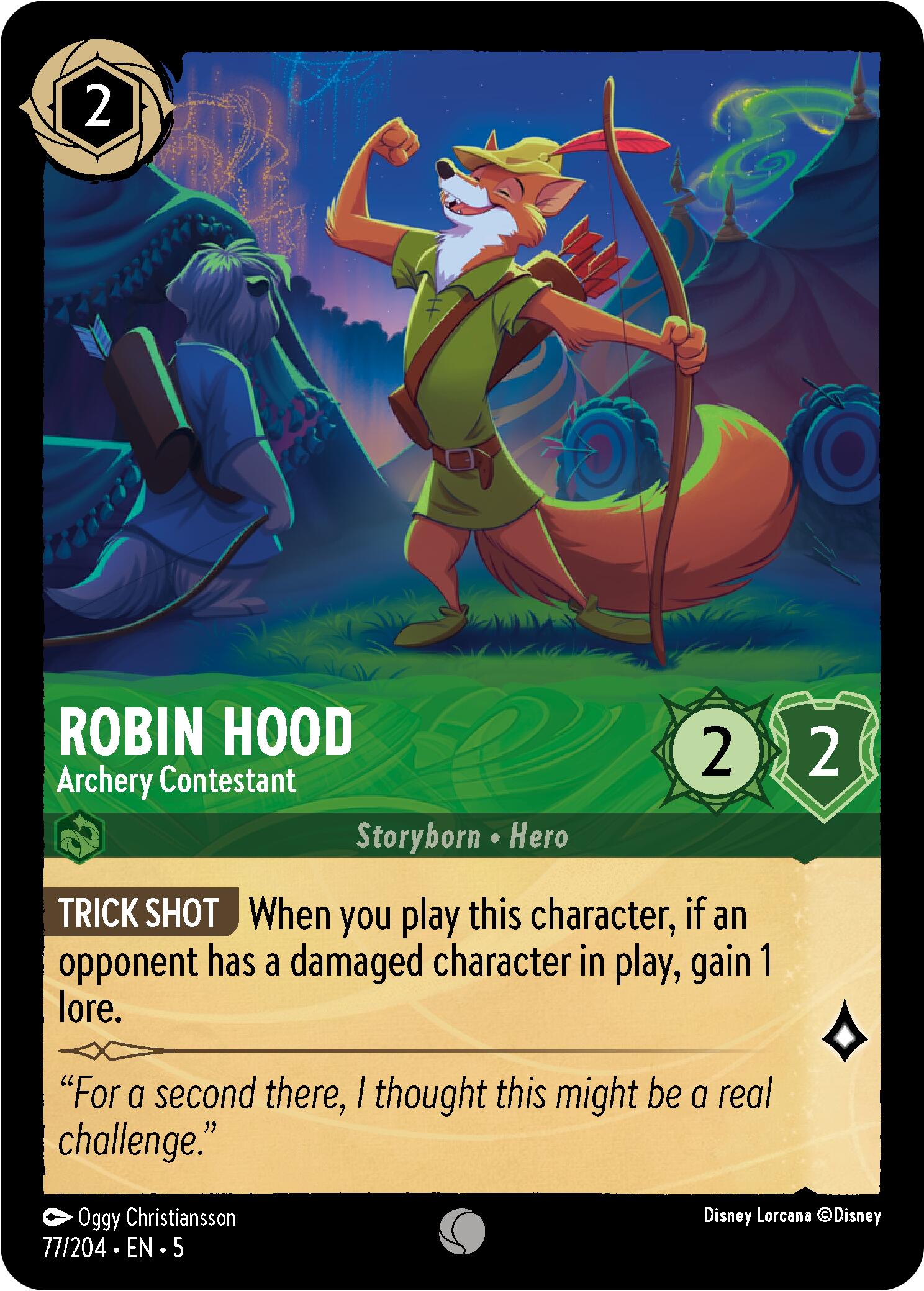Robin Hood - Archery Contestant (77/204) [Shimmering Skies] | Black Swamp Games