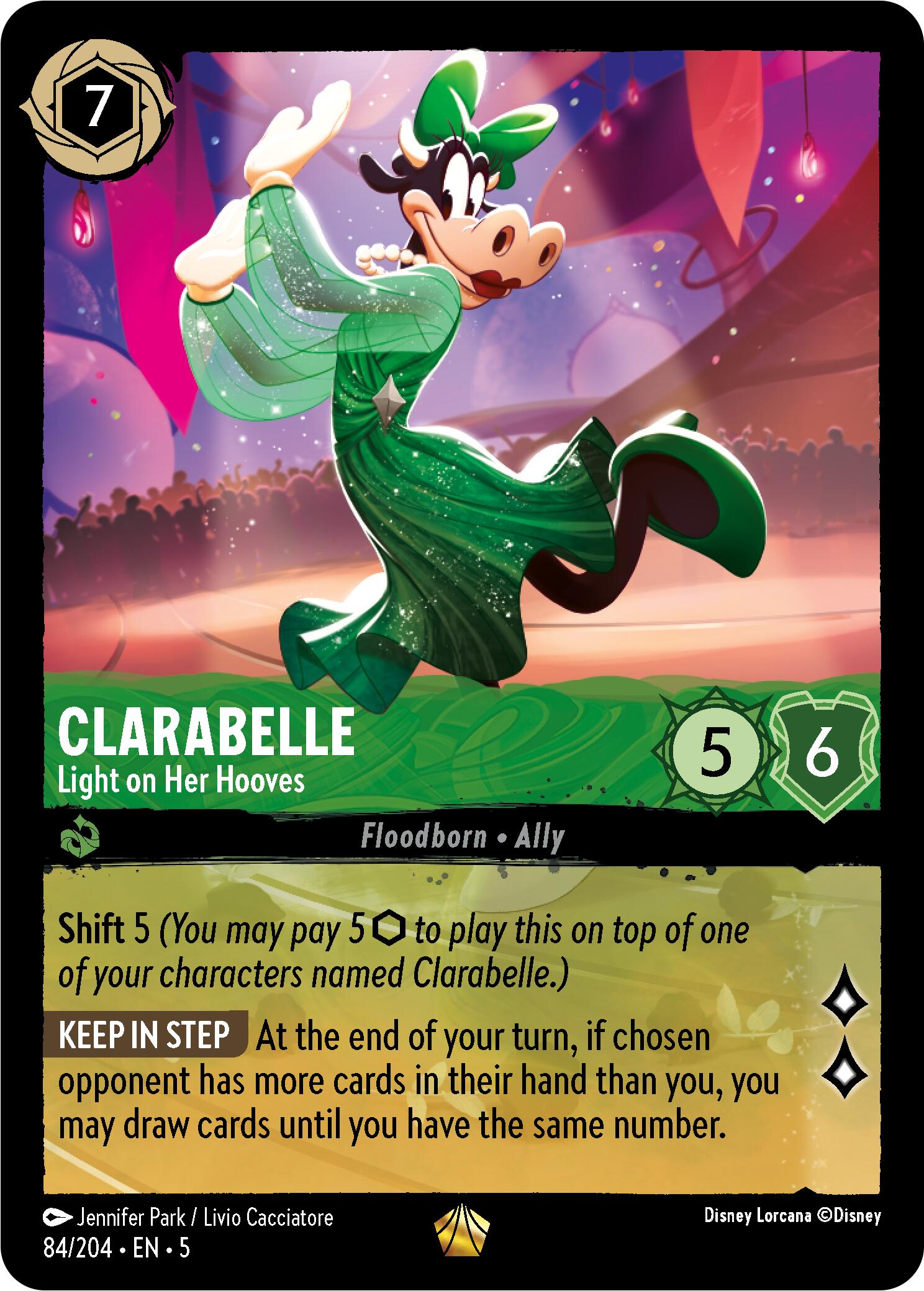 Clarabelle - Light on Her Hooves (84/204) [Shimmering Skies] | Black Swamp Games