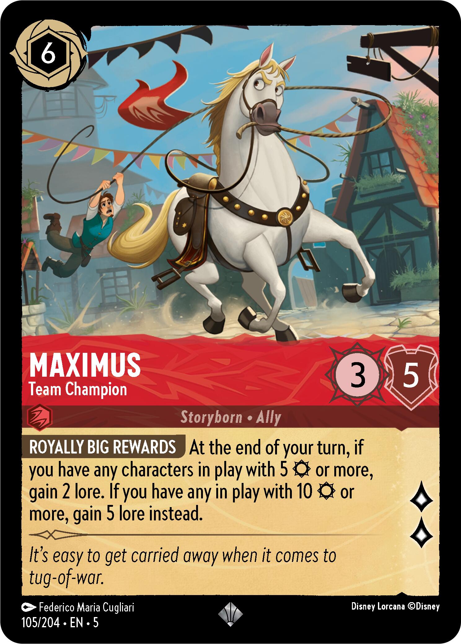 Maximus - Team Champion (105/204) [Shimmering Skies] | Black Swamp Games