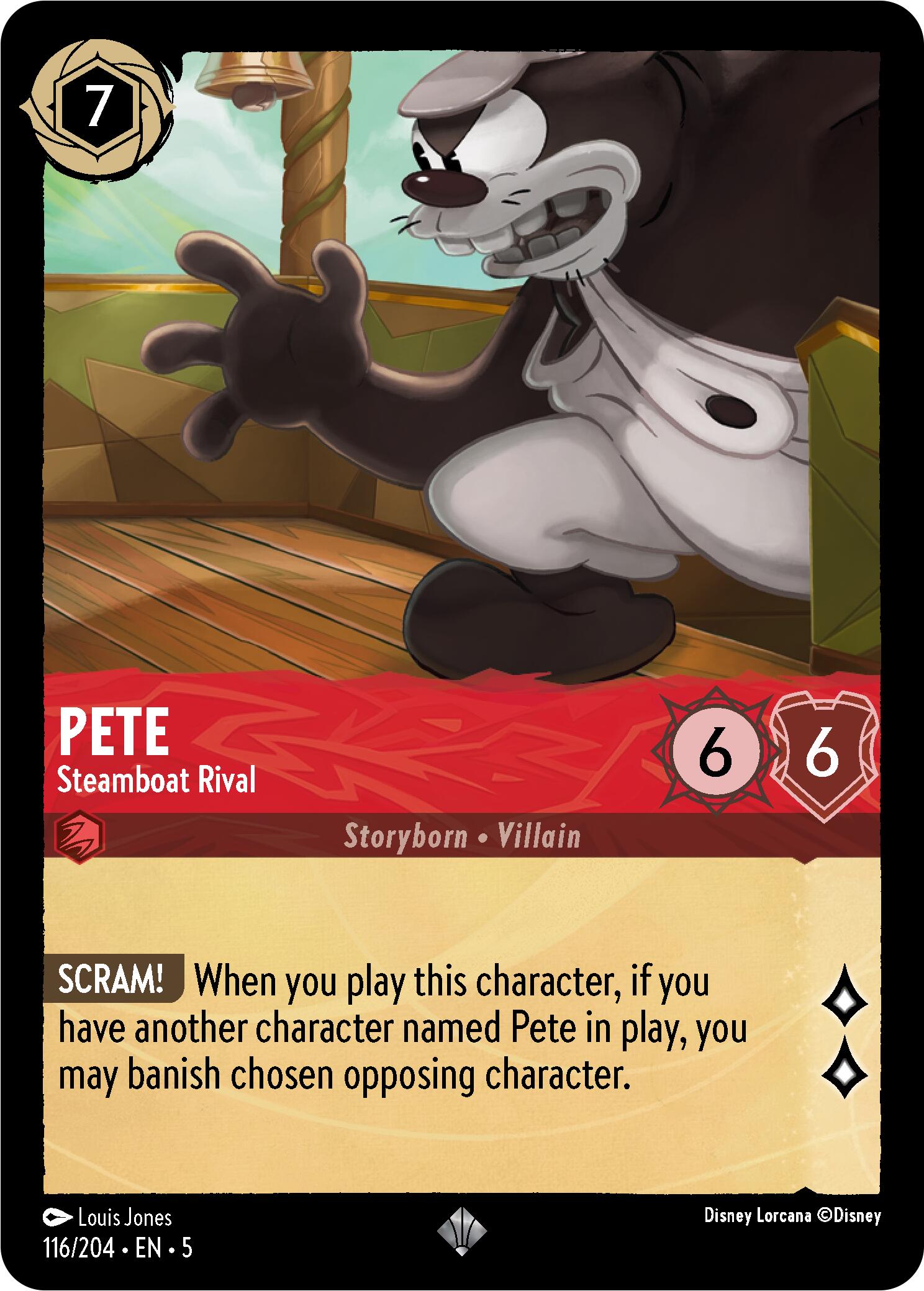 Pete - Steamboat Rival (116/204) [Shimmering Skies] | Black Swamp Games