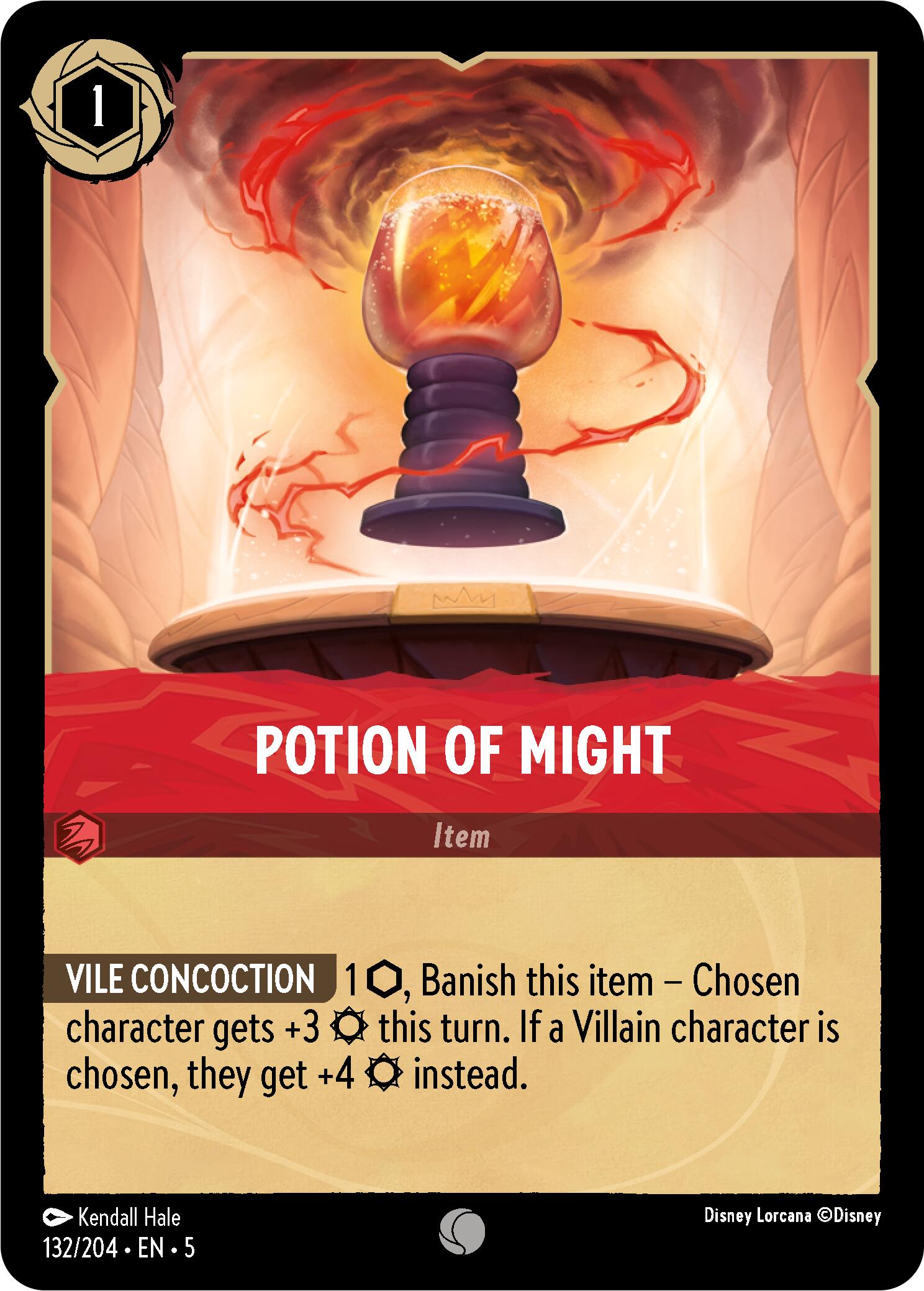 Potion of Might (132/204) [Shimmering Skies] | Black Swamp Games