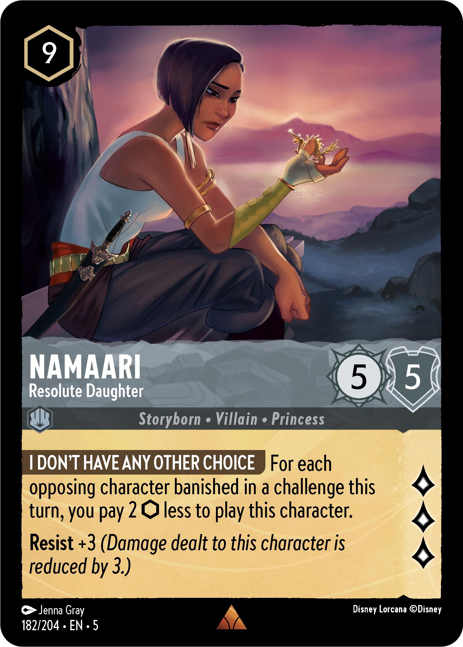 Namaari - Resolute Daughter (182/204) [Shimmering Skies] | Black Swamp Games