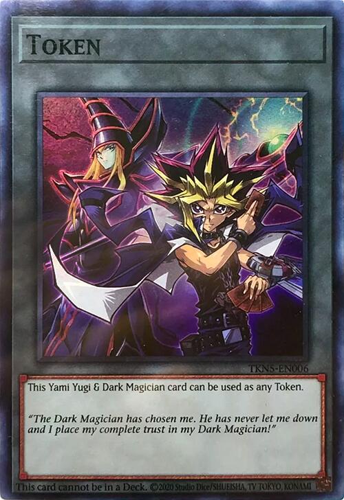 Token: Yami Yugi & Dark Magician [TKN5-EN006] Super Rare | Black Swamp Games