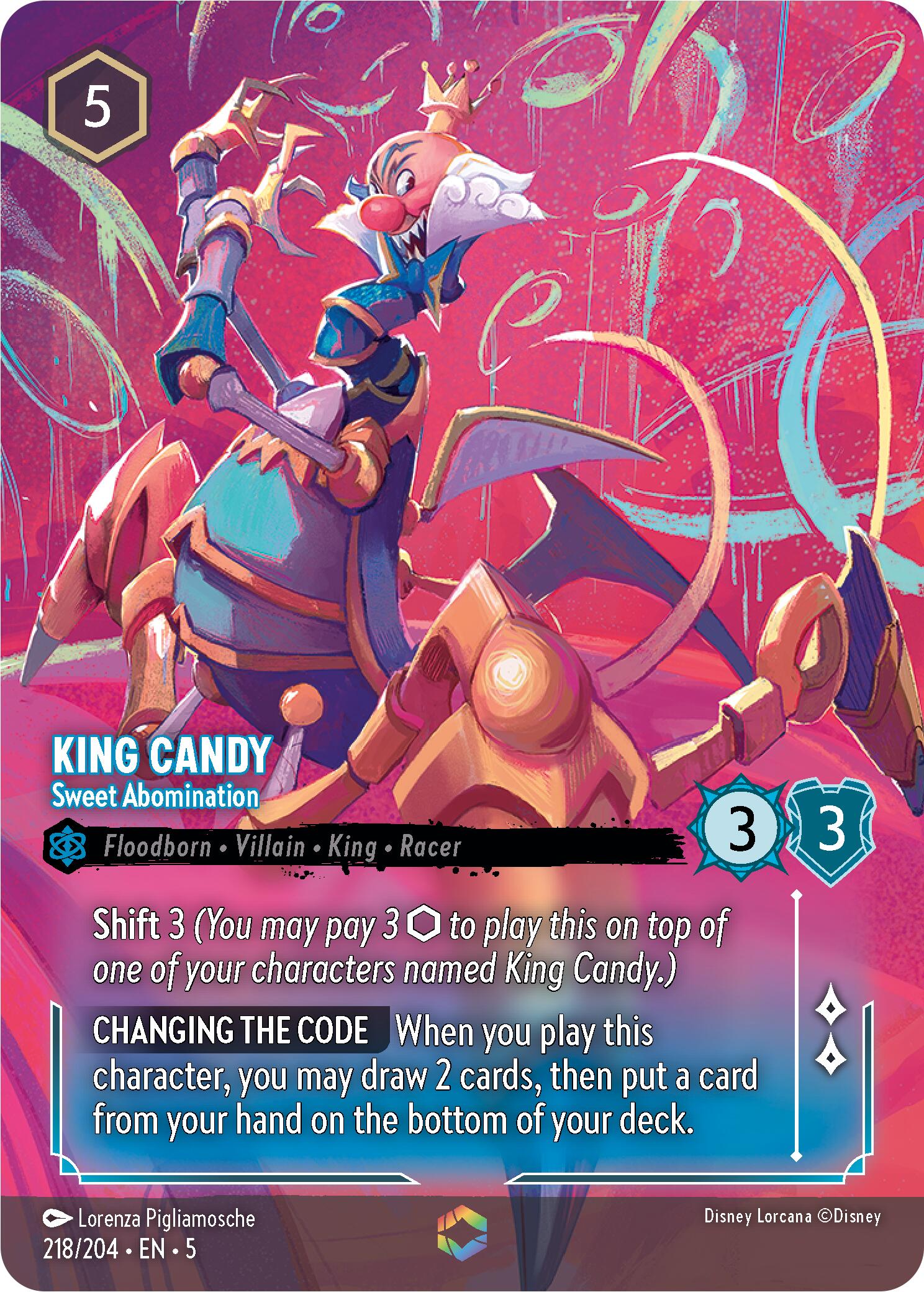 King Candy - Sweet Abomination (Enchanted) (218/204) [Shimmering Skies] | Black Swamp Games