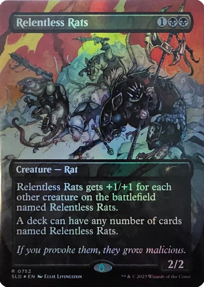 Relentless Rats (752) [Secret Lair Drop Series] | Black Swamp Games