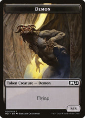 Angel // Demon Double-Sided Token [Core Set 2021 Tokens] | Black Swamp Games