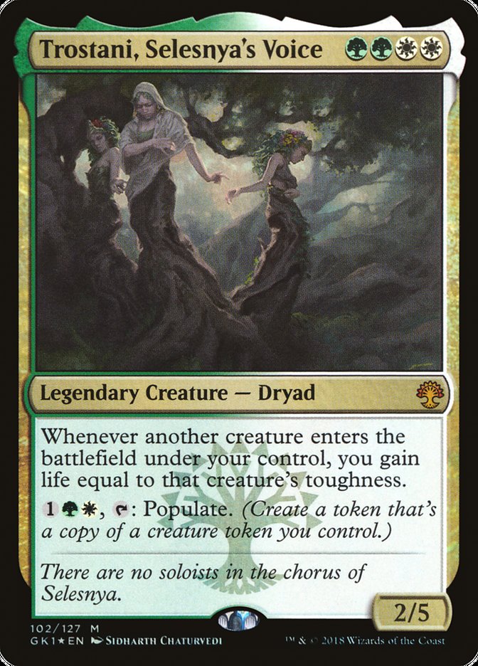 Trostani, Selesnya's Voice [Guilds of Ravnica Guild Kit] | Black Swamp Games