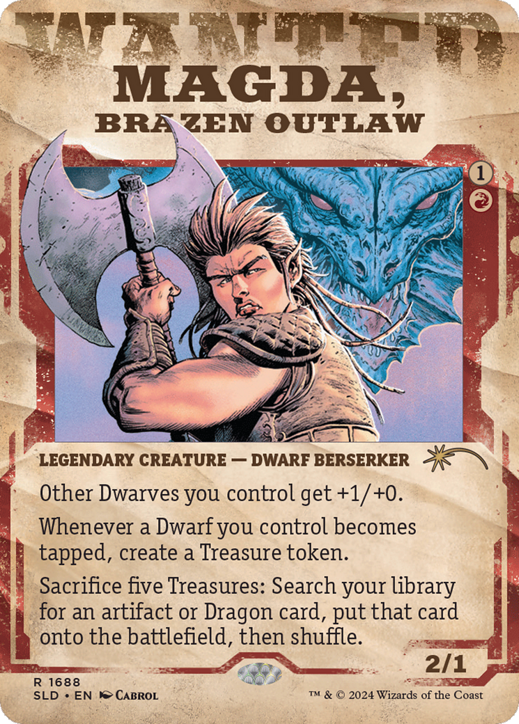 Magda, Brazen Outlaw [Secret Lair Drop Series] | Black Swamp Games