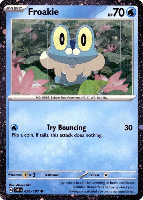 Froakie (056/197) (Cosmos Holo) [Miscellaneous Cards] | Black Swamp Games