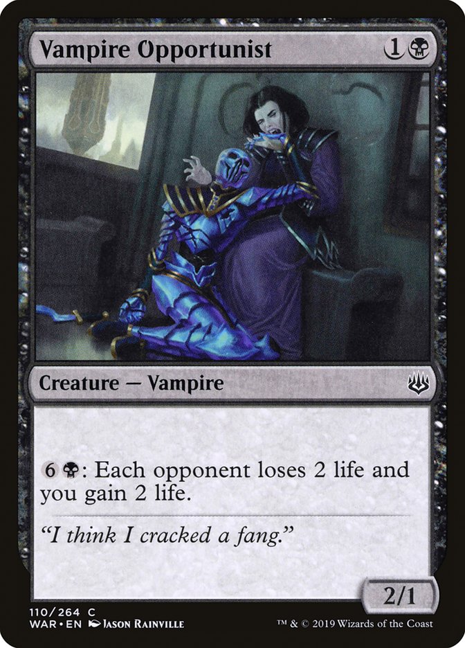 Vampire Opportunist [War of the Spark] | Black Swamp Games