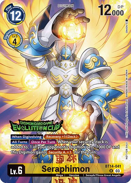 Seraphimon [BT14-041] (2024 Evolution Cup) [Blast Ace] | Black Swamp Games