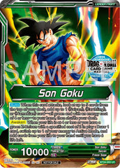 Son Goku // SS Son Goku, Beginning of a Legend (BT24-055) [Promotion Cards] | Black Swamp Games