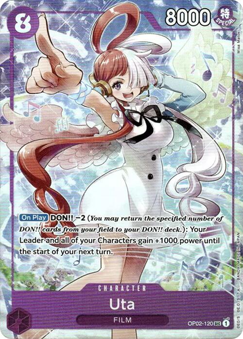Uta (OP02-120) (Premium Card Collection -Uta-) [One Piece Promotion Cards] | Black Swamp Games