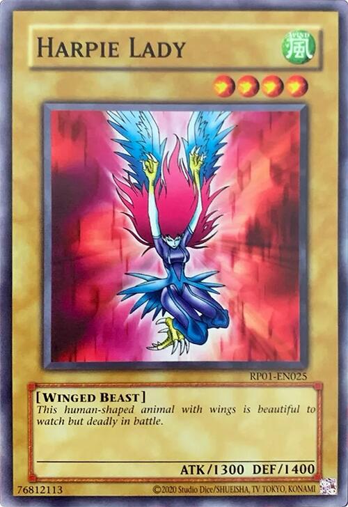 Harpie Lady [RP01-EN025] Common | Black Swamp Games