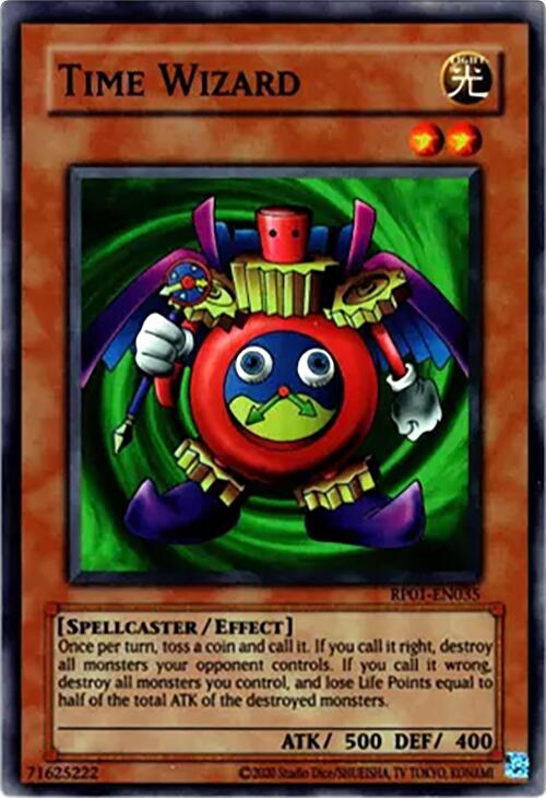 Time Wizard [RP01-EN035] Super Rare | Black Swamp Games