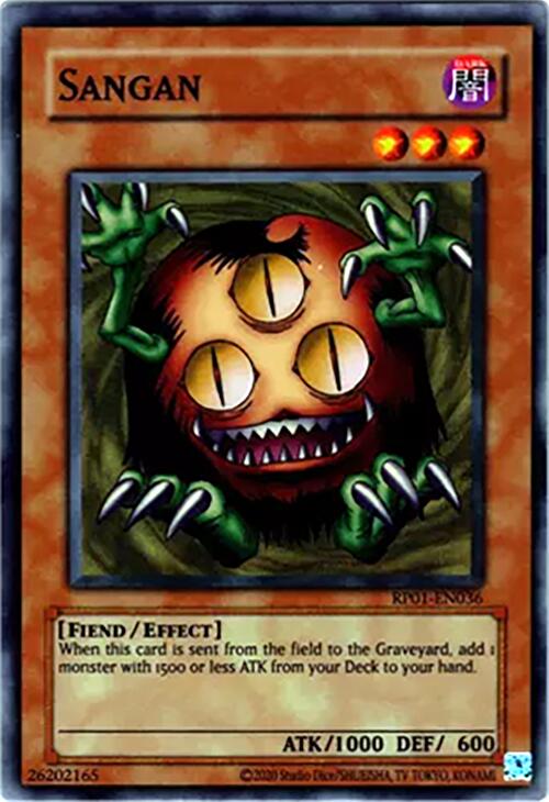 Sangan [RP01-EN036] Super Rare | Black Swamp Games