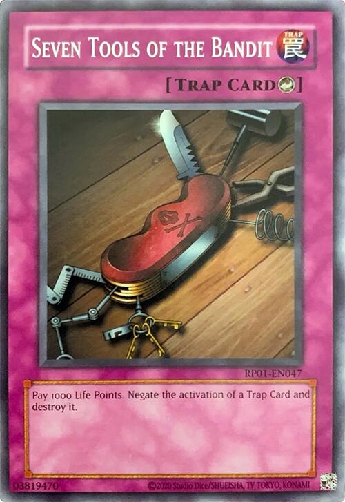 Seven Tools of the Bandit [RP01-EN047] Common | Black Swamp Games