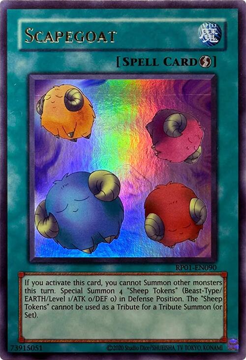 Scapegoat [RP01-EN090] Ultra Rare | Black Swamp Games