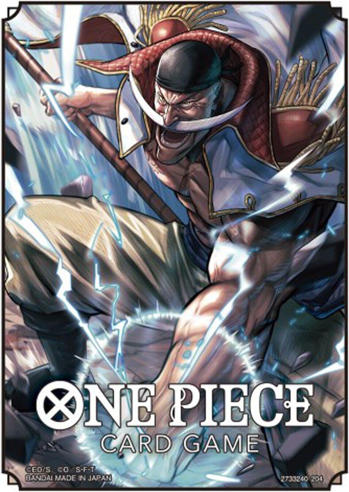 Bandai: 70ct Card Sleeves - Whitebeard | Black Swamp Games