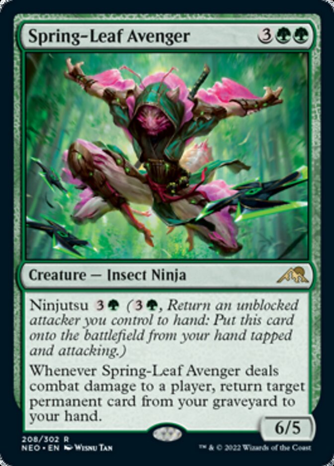 Spring-Leaf Avenger [Kamigawa: Neon Dynasty] | Black Swamp Games