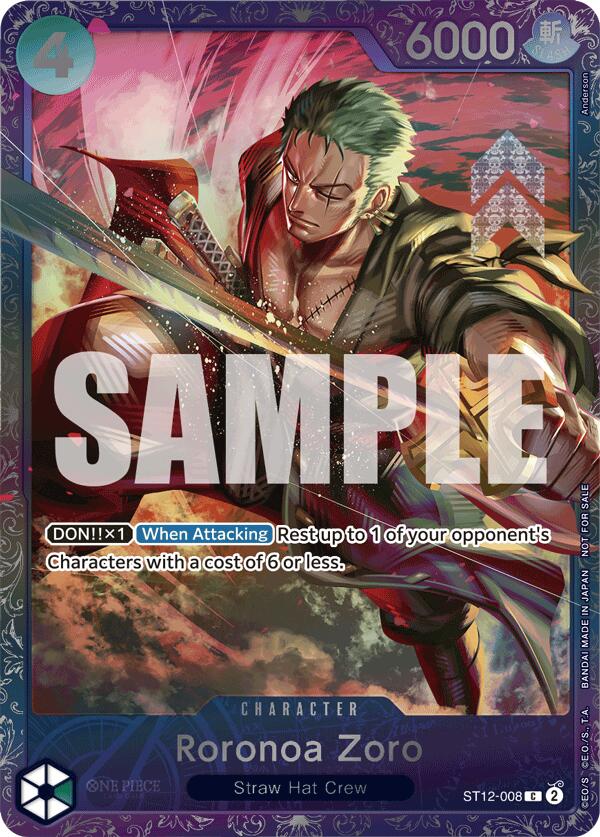 Roronoa Zoro (Treasure Cup 2024) [One Piece Promotion Cards] | Black Swamp Games