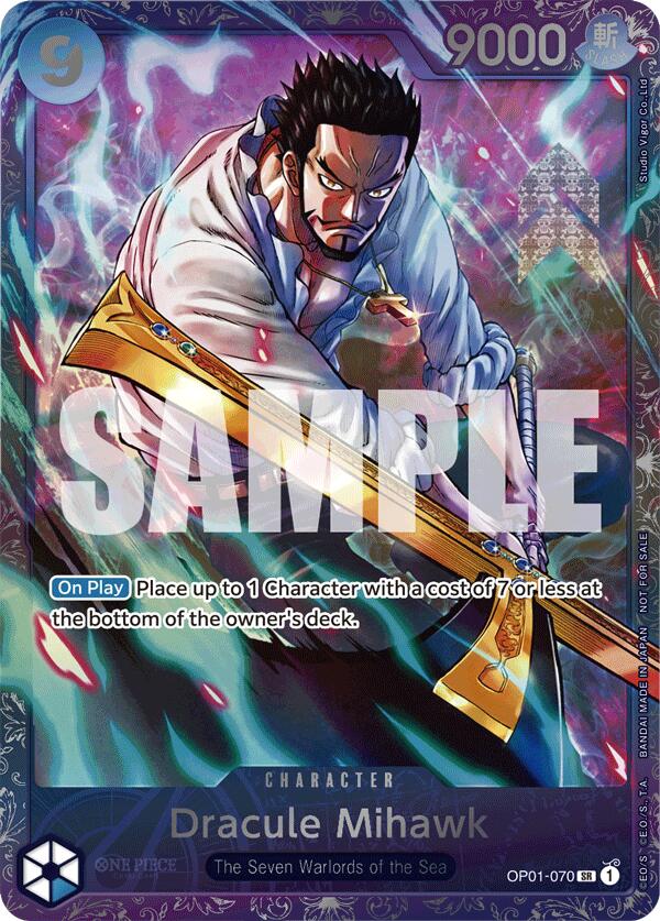 Dracule Mihawk (Treasure Cup 2024) [One Piece Promotion Cards] | Black Swamp Games