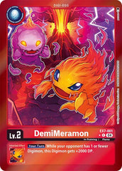 DemiMeramon [EX7-001] (Foil) [Digimon LIBERATOR] | Black Swamp Games