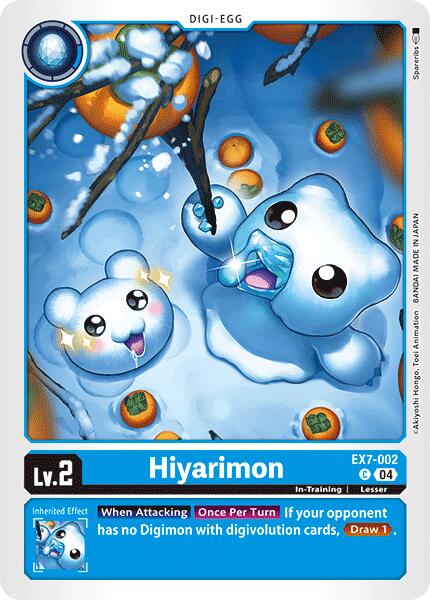 Hiyarimon [EX7-002] [Digimon LIBERATOR] | Black Swamp Games