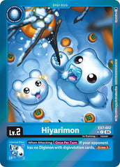 Hiyarimon [EX7-002] (Foil) [Digimon LIBERATOR] | Black Swamp Games