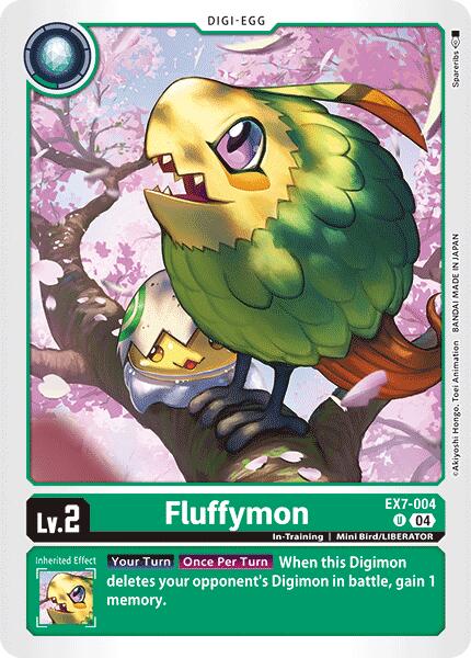 Fluffymon [EX7-004] [Digimon LIBERATOR] | Black Swamp Games