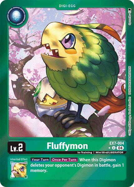 Fluffymon [EX7-004] (Foil) [Digimon LIBERATOR] | Black Swamp Games