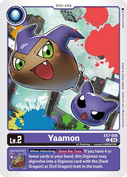 Yaamon [EX7-006] [Digimon LIBERATOR] | Black Swamp Games