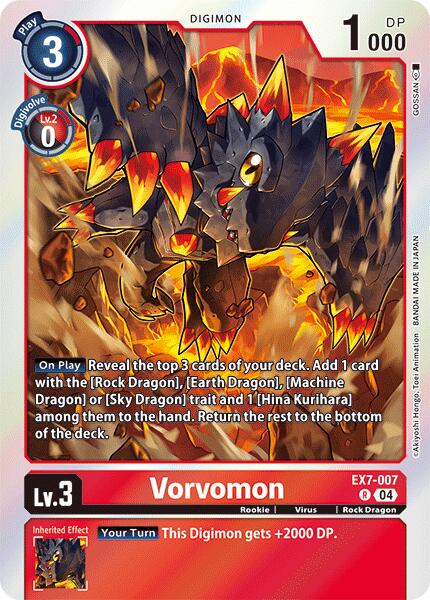 Vorvomon [EX7-007] [Digimon LIBERATOR] | Black Swamp Games