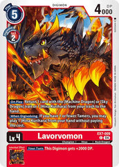 Lavorvomon [EX7-009] [Digimon LIBERATOR] | Black Swamp Games