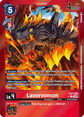 Lavorvomon [EX7-009] (Foil) [Digimon LIBERATOR] | Black Swamp Games