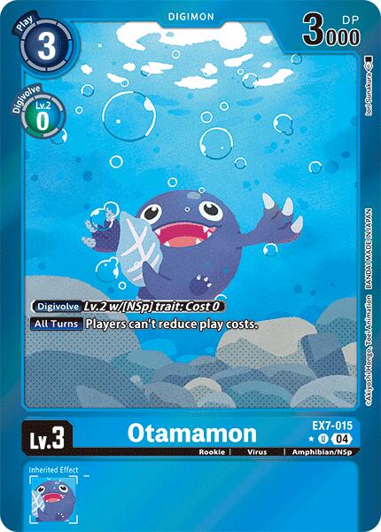 Otamamon [EX7-015] (Foil) [Digimon LIBERATOR] | Black Swamp Games