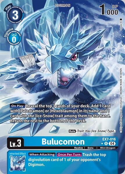 Bulucomon [EX7-016] (Alternate Art) [Digimon LIBERATOR] | Black Swamp Games