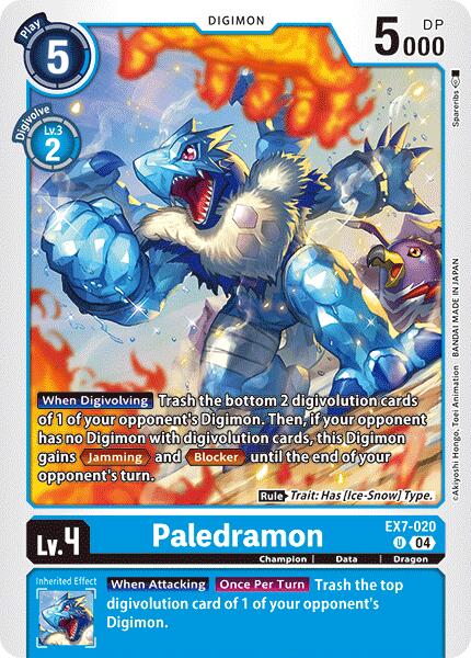 Paledramon [EX7-020] [Digimon LIBERATOR] | Black Swamp Games