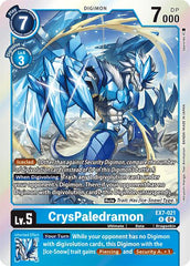 CrysPaledramon [EX7-021] [Digimon LIBERATOR] | Black Swamp Games