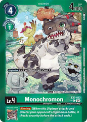 Monochromon [EX7-033] (Foil) [Digimon LIBERATOR] | Black Swamp Games