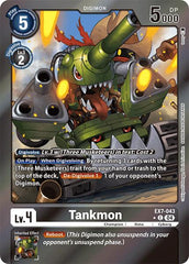 Tankmon [EX7-043] (Foil) [Digimon LIBERATOR] | Black Swamp Games