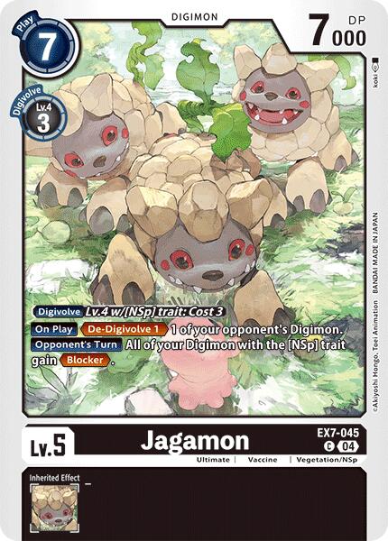 Jagamon [EX7-045] [Digimon LIBERATOR] | Black Swamp Games