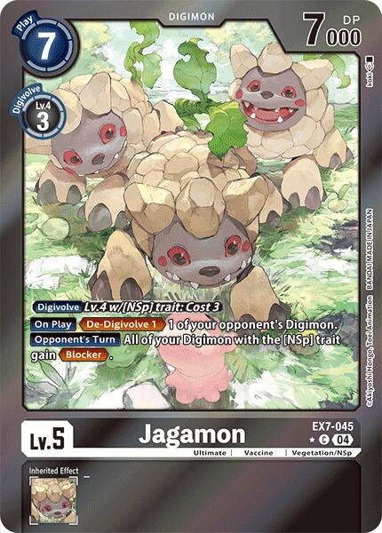 Jagamon [EX7-045] (Foil) [Digimon LIBERATOR] | Black Swamp Games