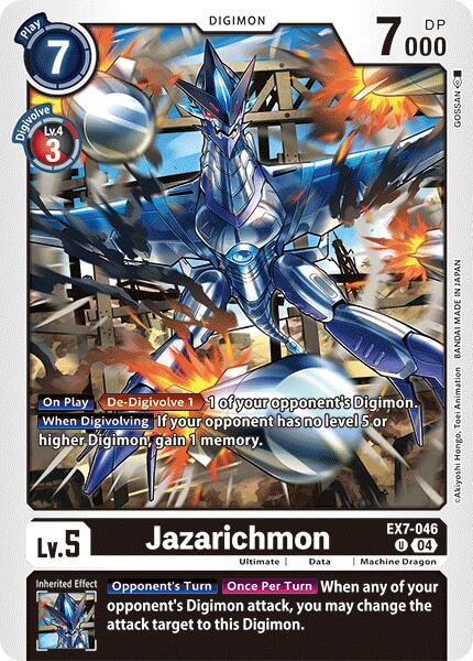 Jazarichmon [EX7-046] [Digimon LIBERATOR] | Black Swamp Games