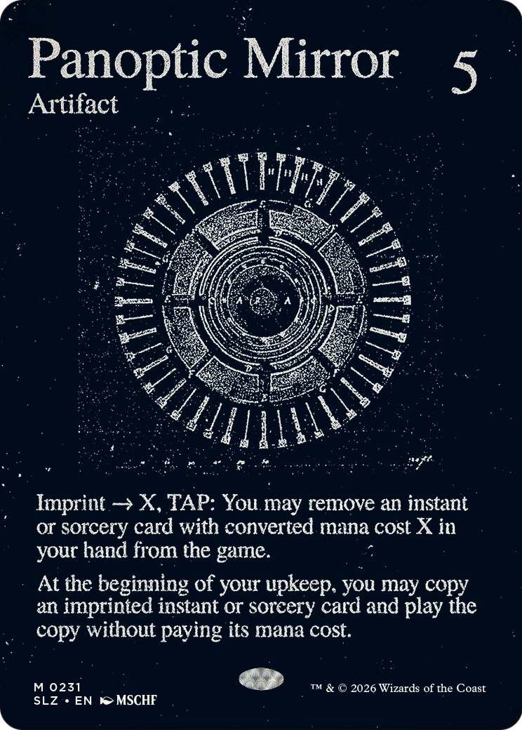 Panoptic Mirror (0231) [Secret Lair x MSCHF: The Zeta Set] | Black Swamp Games
