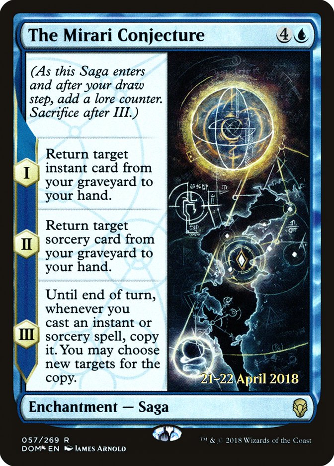 The Mirari Conjecture [Dominaria Prerelease Promos] | Black Swamp Games